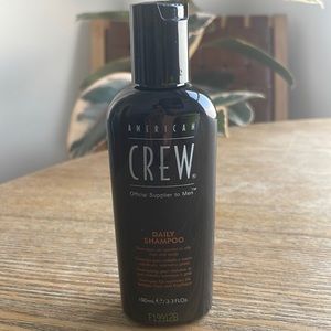 Travel side American crew shampoo